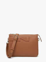 Cross Body Tas Milano Leder Nathan baume Bruin n city 3